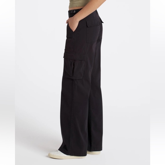 Sanctuary | Black Wide leg Cargo Pants - Picture 4 of 13
